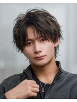 オーシャントーキョー 渋谷神南(OCEAN TOKYO) ツイストスパイラルパーマセンターパート