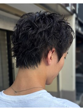 ダーツ(darts) "dartsマツダレン"ピンパーマ【無造作カールショート】