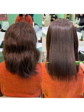 ボヌール 西宮北口(Bonheur) 西宮北口》年齢と共に気になる髪に髪質改善ストレート