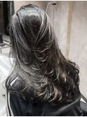 海外ヘアーハイライトケアブリーチダブルカラー