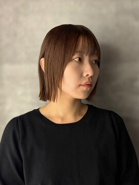 コレハ トレス 日野(CoReha tores) 【ミニボブ×透明感カラー】村主