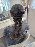 編み下ろしツインスタイル★