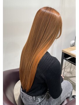 グランデュール 浜松東若林店(GRANDEUR) ☆インナーカラー・シアーオレンジ☆