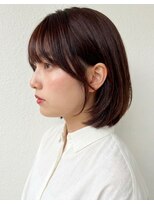 カバーヘア ブリス 戸田公園西口店(COVER HAIR bliss)&nbsp;内巻きボブレイヤー/ワンカール春カラー/透明感カラーp戸田公園