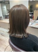 伸ばしかけの方におすすめ10代20代ミディアムヘア／長崎
