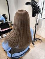 アルモ ヘア フア 東静岡(ALMO hair HUA)&nbsp;透明感あるブリーチカラーシアグレージュ
