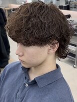 ノードオム 栄(NODE HOMME)&nbsp;シャドウパーマニュアンスパーマ波巻きスパイラルパーマ名古屋栄