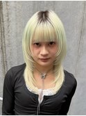 ハッシュカット　レイヤーカット　ウルフカット