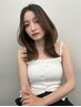 ☆新規☆【平日限定】透明感カラー&カット&髪質改善TOKIOトリートメント