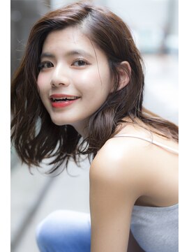 ミエルヘアーエスト 新宿店(mielhair est) 【miel hair 新宿3号店】モテ髪☆ニュアンスカール