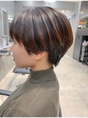 マッシュショート、丸みショート、マニッシュショート