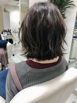 クープドゥクニ(COUPE de KUNI) ロブ×ラベンダーベージュ