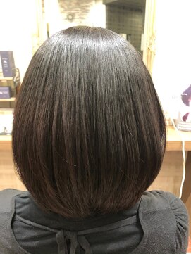ヘアーズエナジー 守口店(HAIRS energy) 前上がりのボブ
