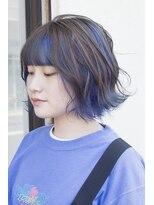 ノア(noa.)&nbsp;グレー×インナーブルー