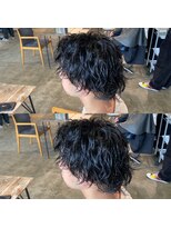 ザ オーダー(THE ORDER)&nbsp;ツイストスパイラルパーマ波巻きスパイラルパーマウルフパーマ