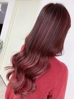 リシャルム 新保店(Re charme)&nbsp;【リシャルム 近藤恭輔】ピンクハイライトグラデーション