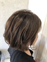 アズミー 自分らしく(As.me)&nbsp;【Asme】ファーストグレイカラーグラデーションボブ