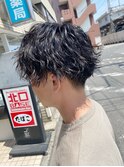 メンズスタイル/ツイストスパイラル風ニュアンスマッシュ
