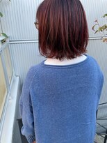 ツイギー 宮西店(TWiGGY)&nbsp;ハイライトたっぷりピンクブラウン