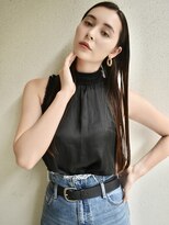 ブゾン(buZon)&nbsp;耳掛けスタイリッシュストレート×大人ロング