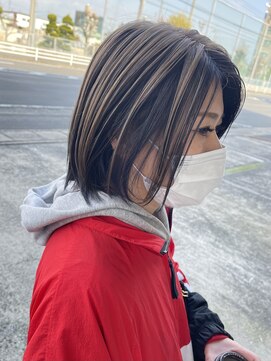 デュールイースト(Duul East) アンブレラカラー×アッシュベージュ