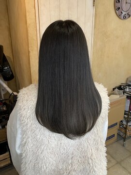 ウル(Uru) アイスブラック/髪質改善/縮毛矯正/髪質改善縮毛矯正/福山