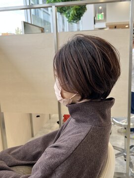 アドラーブル 長岡リバーサイド千秋店(adorable) 大人ショート☆まとまるショートボブ☆