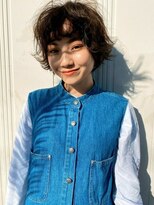 ロウバイレボ 柏(lou by revo)&nbsp;イメチェン/レッドブラウン/大人ミディ/フルバング/ショートボブ