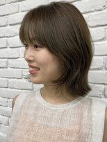 ディフィーノ 青山(DIFINO) 【DIFINO 青山】くびれボブ/オリーブベージュ