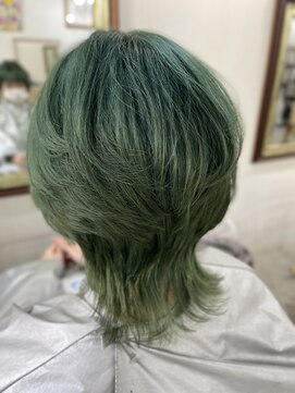 ナイン 麻布十番(NINE) ウルフカット☆