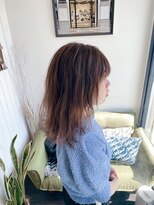 アンモーメント ベルヴィー 西宮北口店(Un moment Belle vie)&nbsp;ナチュラルoil大人☆パーマヘア