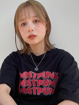 キサイ バズ(kisai BUZZ) [ kisai ＊ 西川史浩 ]ミディアムストレート×ミルクティー