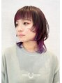 クロリ 淡路店(Chlori) ステップカットによるウルフヘアにデザインカラーの掛け合わせ★