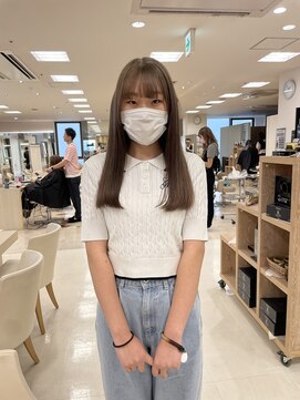 ケンジ 平塚ラスカ店(KENJE) ミルクティーベージュカラー