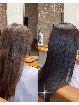 ルスリー 茨城店(Lsurii) 髪質改善カラー