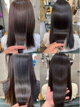 エヴァン(HEVIN)の写真/☆最高峰の髪質改善☆ケラチントリートメント導入サロン◎憧れの美髪・艶髪叶えます！