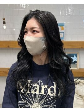 ナック 茶屋町(knack chayamachi) 透明感カラー/オリーブグレージュ/ブルーブラック