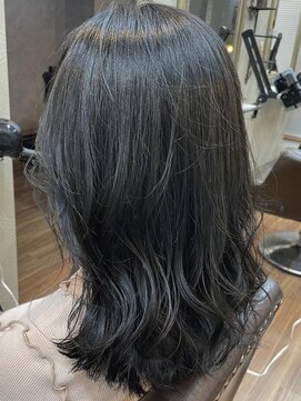 テーラヘアー 蘇我店(TELA HAIR) ブルーブラック