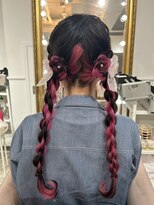 セット アンド バイ ルゥーダ 品川駅前店(SET and..by Rouxda.)&nbsp;アレンジツインテール