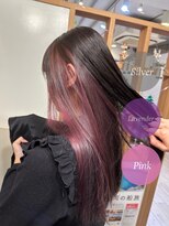 リリー 勝田台店(Lilly)&nbsp;〈Lilly勝田台 佐藤愛〉ブリーチ1回＊インナーカラー