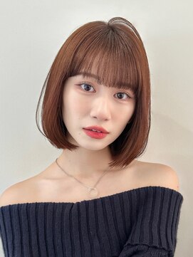 ミンクスオーバー(MINX OVER) 【ボブ】結べるボブ/似合わせカット/メルティカラー