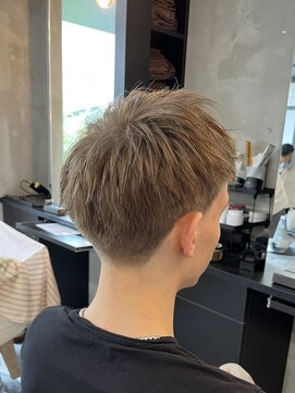 フランクス バーバー ウエストトウキョウ 吉祥寺店(FRANK’S BARBER WEST TOKYO) ナチュラルアップバング海外スタイルR