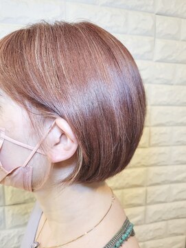 松本平太郎美容室 吉祥寺パートファイブ(PART5) グラデーションボブ×イノアカラー×ハイライト