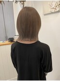 ブリーチベースのミルクティー
