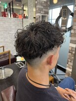 ヘアーメイク ロージー 北18条店(HAIR MAKE ROSY)&nbsp;緩めツイストスパイラルパーマ波巻きパーマメンズパーマ20代30代