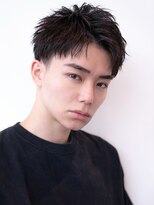 メンズショート/スパイキーショート/アップバング