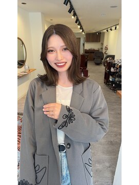 ナビ(nabi) ブリーチなし！オリーブカラー