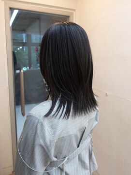 ネアー 新潟(NEER) アプリコットオレンジ/くびれヘア/ウェーブショート［新潟］