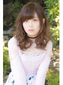 大人可愛いほつれウェーブ