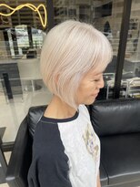 髪屋 紬&nbsp;ミルクティーベージュ/ホワイトベージュ/ベージュ/抜きっぱなし